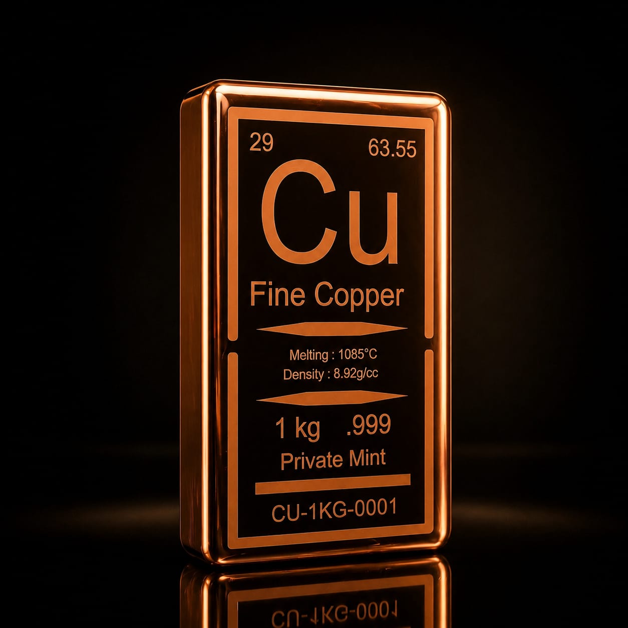 FINE COPPER 1kg Standard