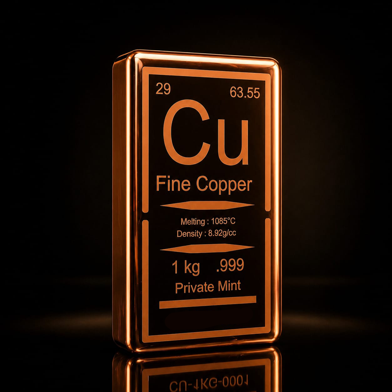 FINE COPPER 1kg Standard